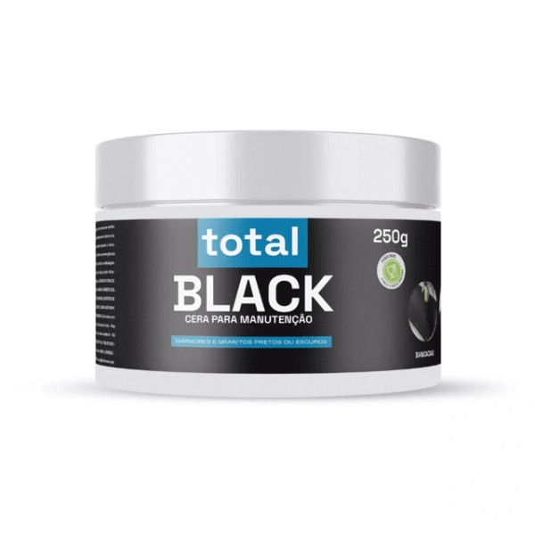 Cera Total Black 250g - Bellinzoni