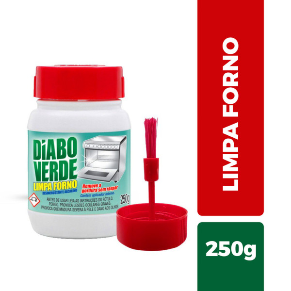Diabo Verde limpa forno 250 gramas