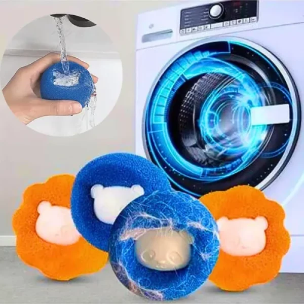 Kit 4 pcs esponja tira pelos