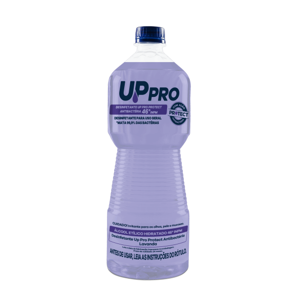Álcool Liquido 46% 1L Lavanda (bactericida)