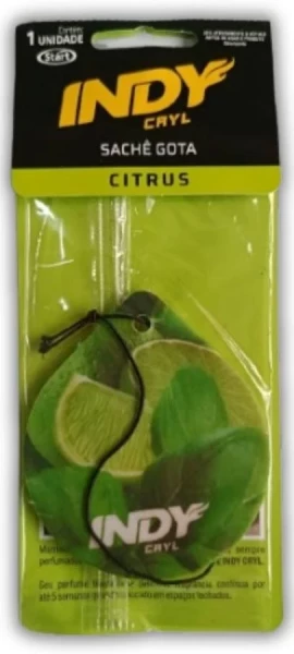 Aromatizante p/ Carro Folha Citrus - Indy